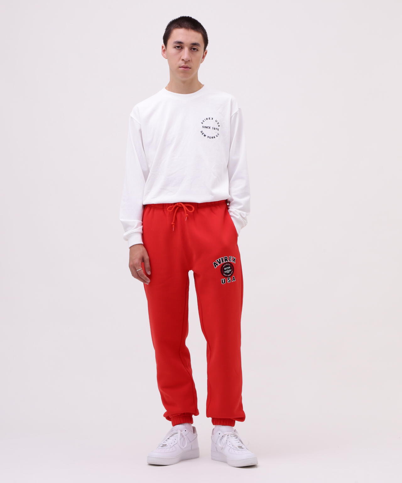 VARSITY LOGO SWEAT PANTS / バーシティ ロゴ スウェットパンツ