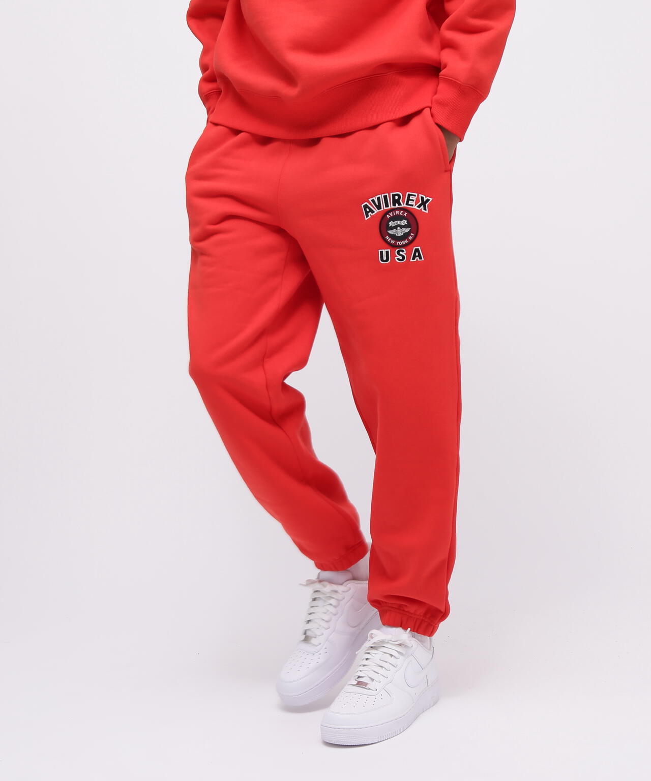 VARSITY LOGO SWEAT PANTS / バーシティ ロゴ スウェットパンツ