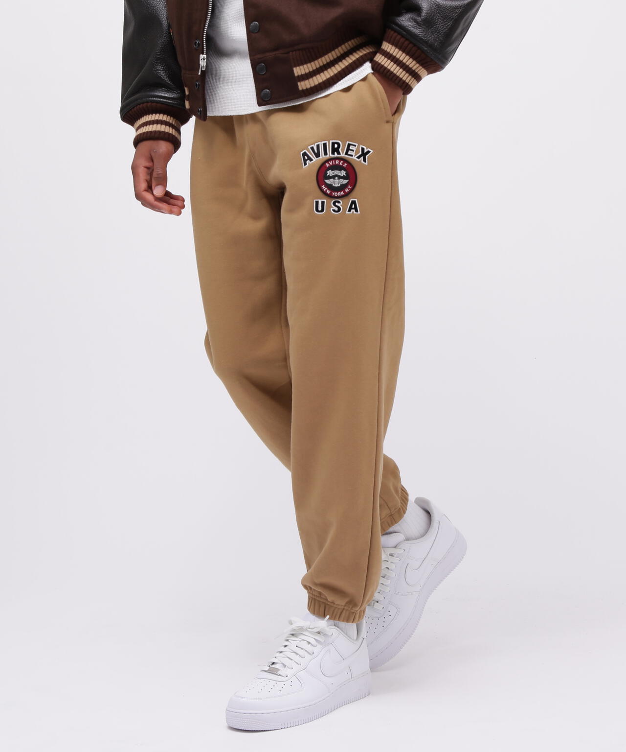 VARSITY LOGO SWEAT PANTS / バーシティ ロゴ スウェットパンツ