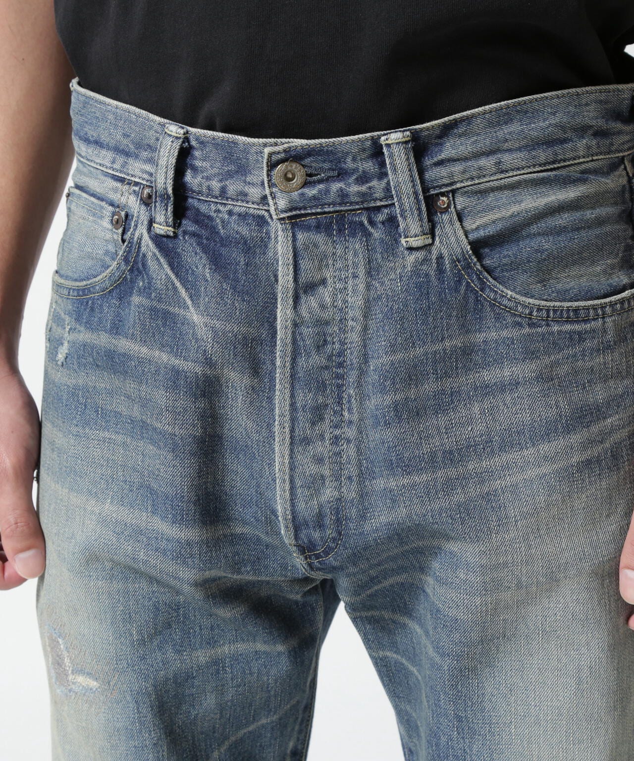 TFQP》DENIM PANTS USED WASH / デニムパンツ ユーズドウォッシュ TFQP》DENIM PANTS USED WASH / デニムパンツ ユーズドウォッシュ
