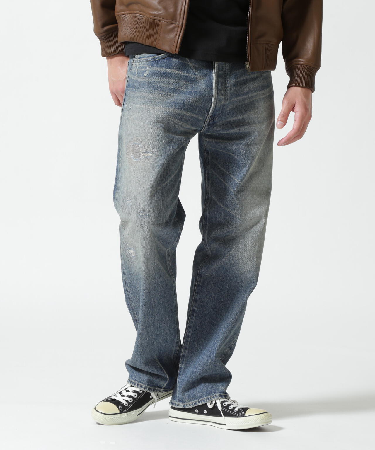 TFQP》DENIM PANTS USED WASH / デニムパンツ ユーズド