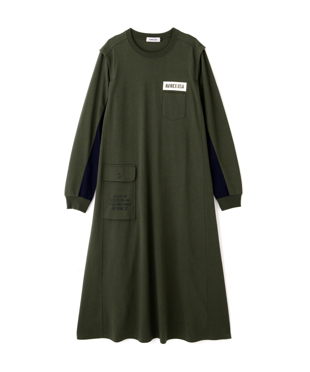 DIFFERENT FABRICS FATIGUE DRESS/ディファレントファブリック