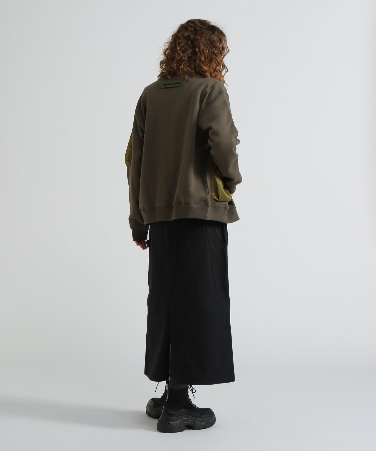 《WEB&DEPOT限定》TACTICAL CARDIGAN / タクティカル カーディガン / AVIREX / アヴィレックス