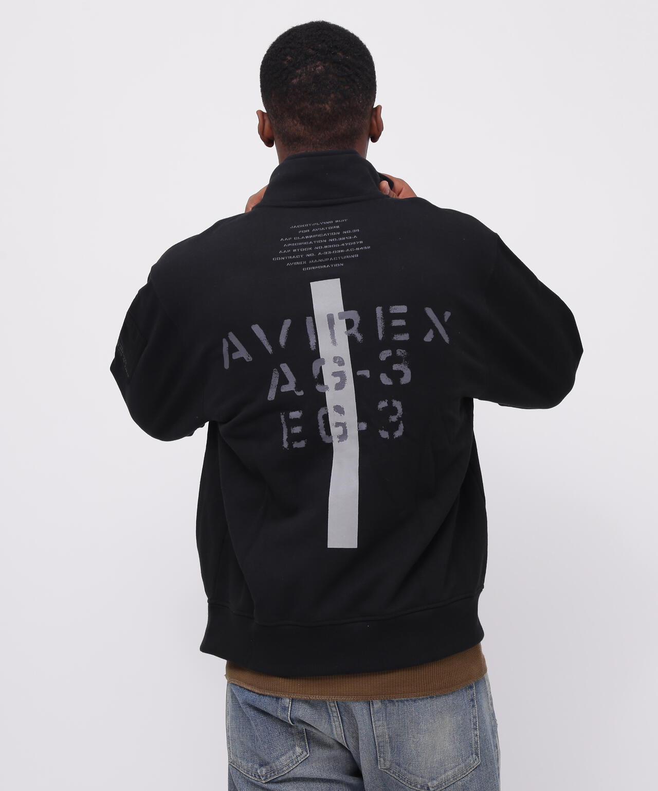 《WEB&DEPOT限定》REMODEL DESIGN STAND ZIP SWEAT/リモデル ジップ スウェット