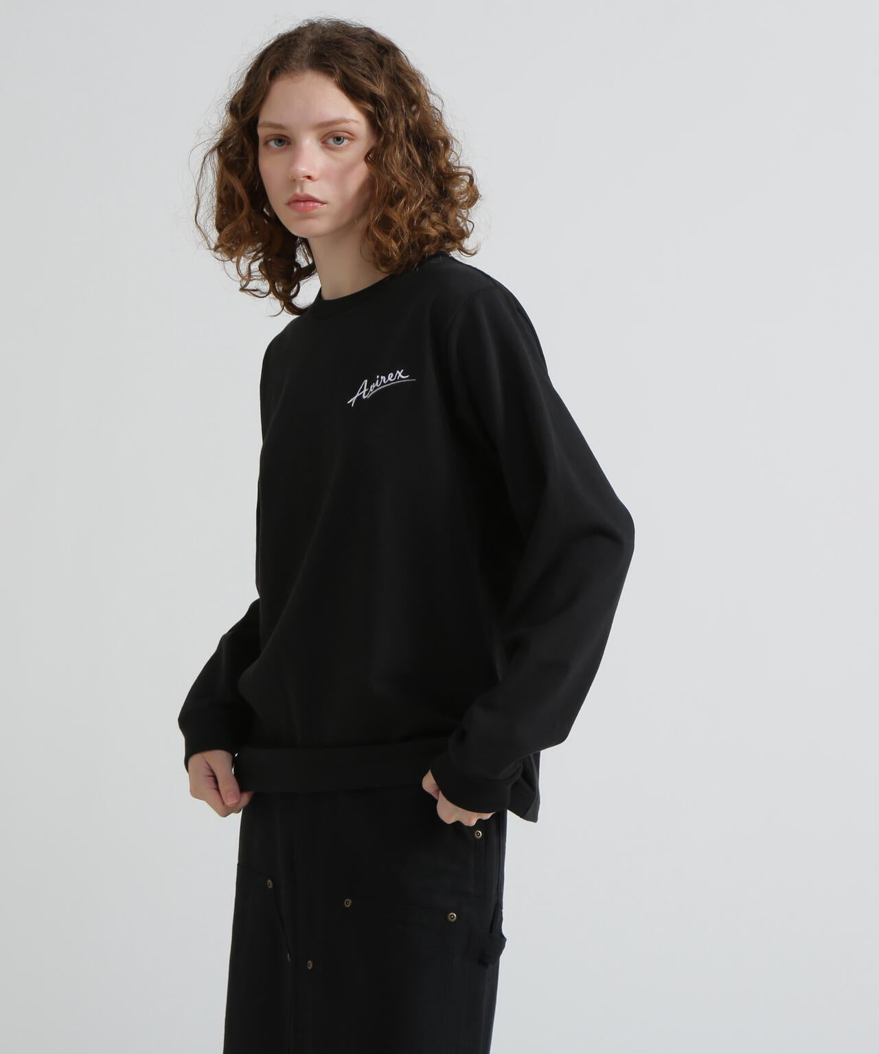 WEB＆DEPOT限定》MILITARY MOTIF LONG SLEEVE T-SHIRT / ミリタリー