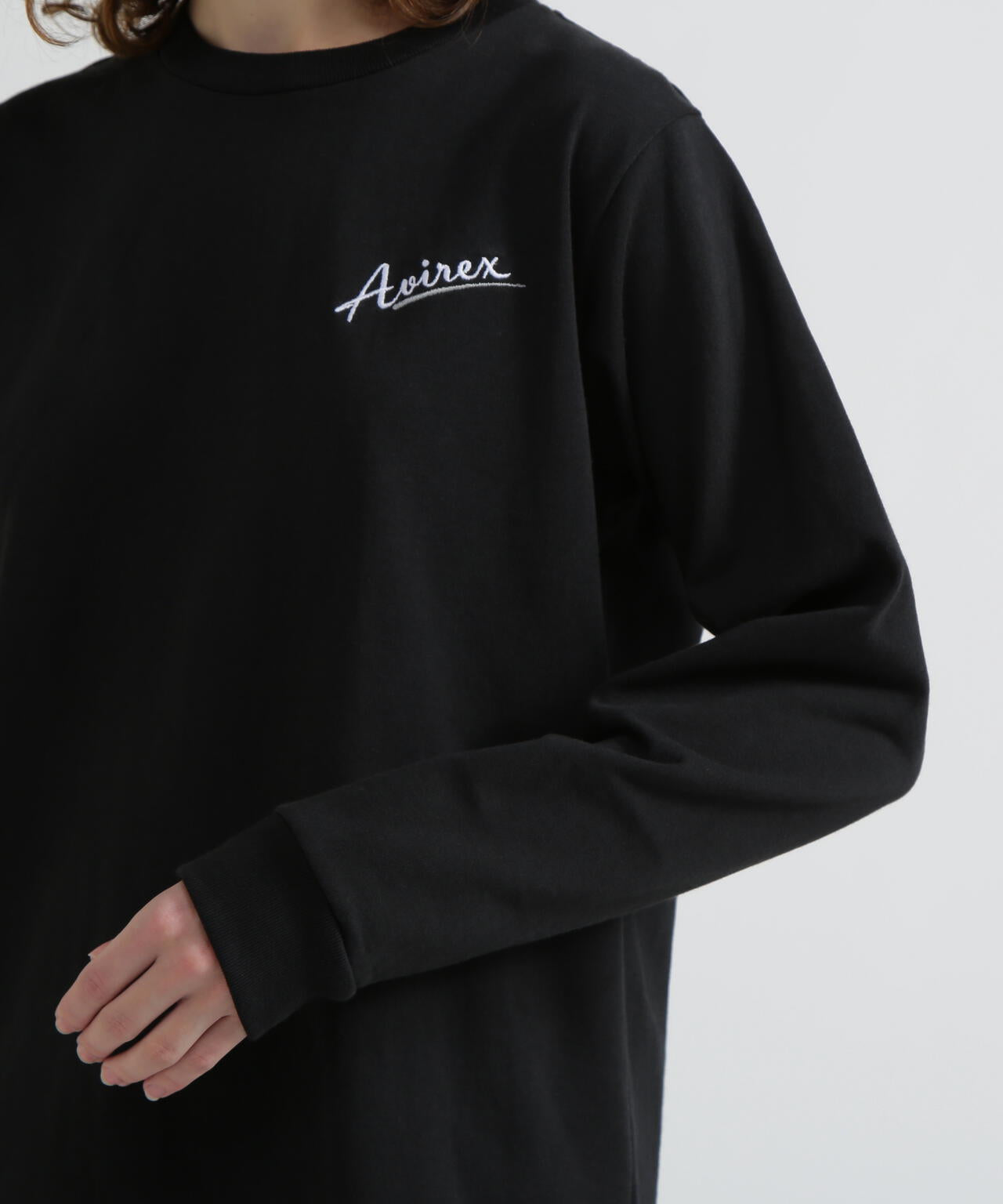 《WEB＆DEPOT限定》MILITARY MOTIF LONG SLEEVE T-SHIRT / ミリタリーモチーフ 長袖 Tシャツ