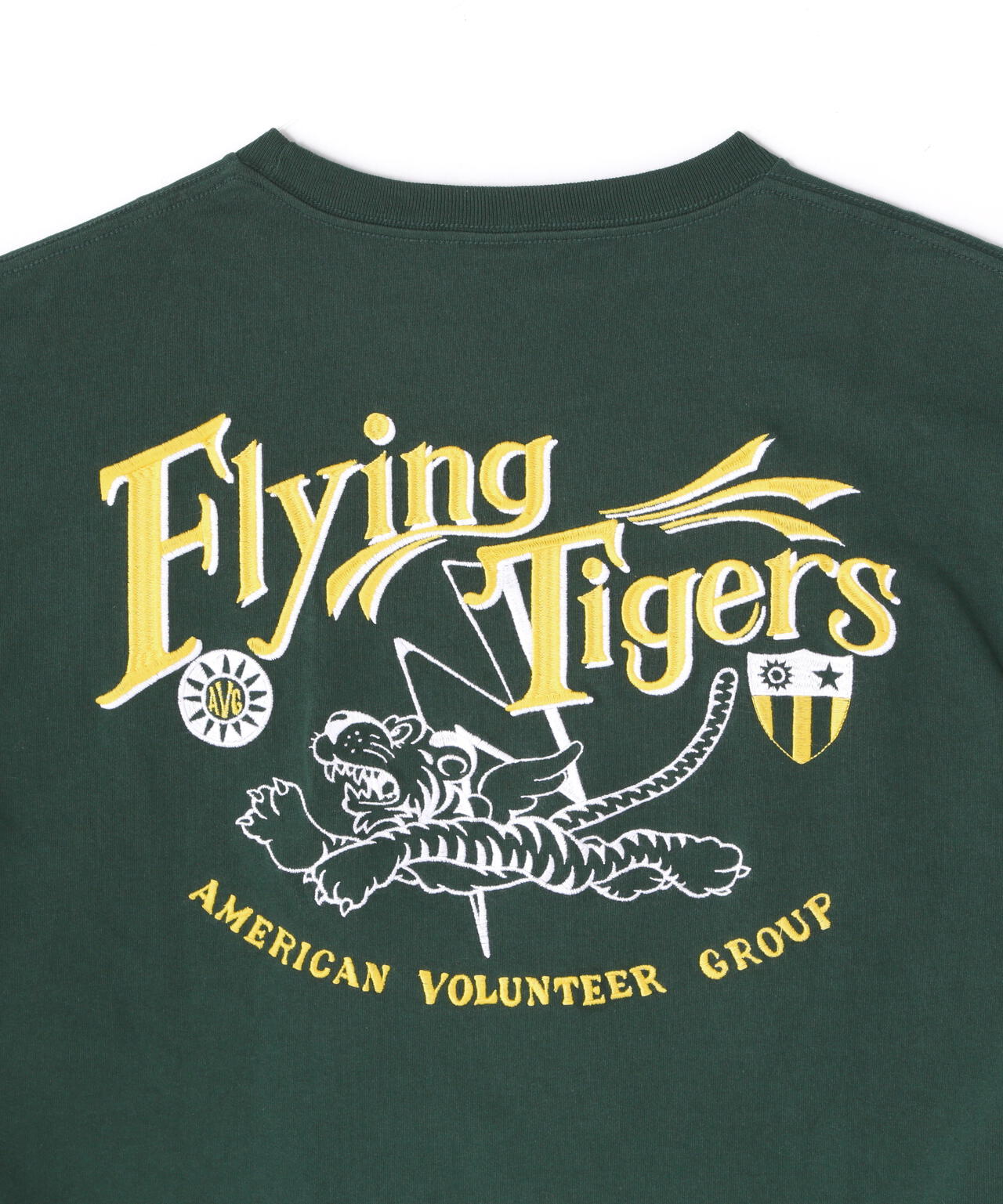 《WEB＆DEPOT限定》MILITARY MOTIF LONG SLEEVE T-SHIRT / ミリタリーモチーフ 長袖 Tシャツ