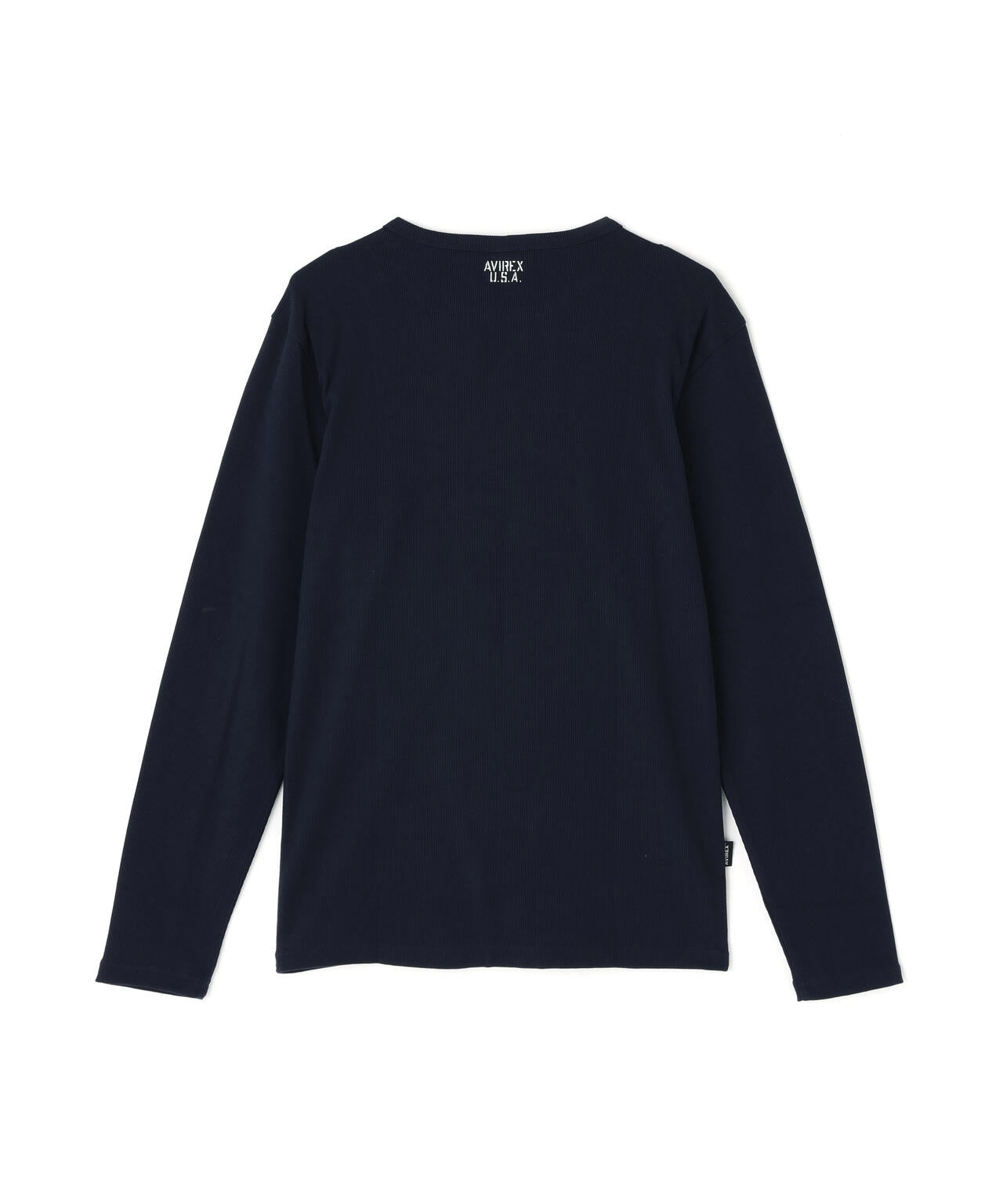 《DAILY/デイリー》RIB L/S CREW NECK T-SHIRT