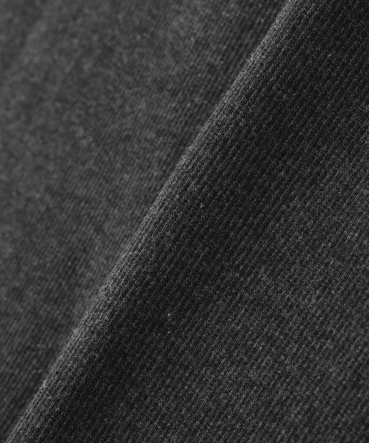 《DAILY/デイリー》RIB L/S HENLEY NECK T-SHIRT