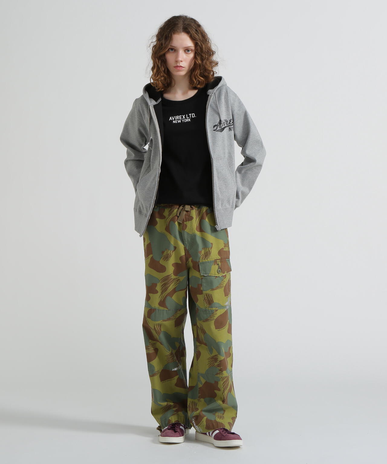 《WEB&DEPOT限定》BONDING ZIP PARKA/ボンディングジップパーカー