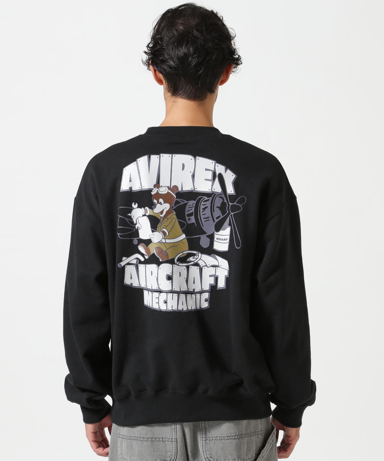 お値下げ中❗️AMERI DOCKING SLEEVE BLOUSON DISCOVERED MIX KNIT SLEEVE BLOUSON(BLACK) | DISCOVERED
