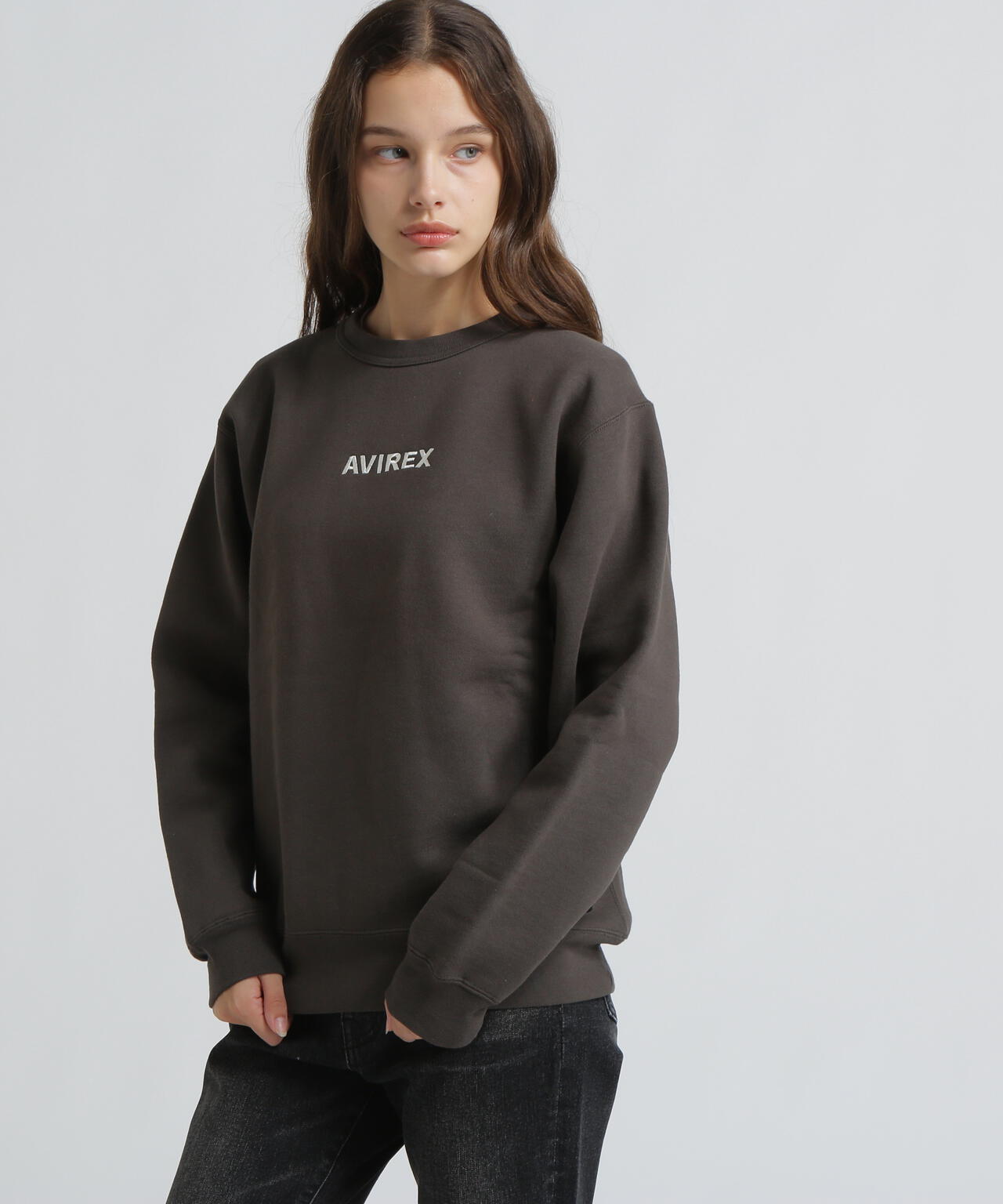 【WEB&DEPOT限定】ロゴ クルースウェット/ A STAR LOGO CREW SWEAT