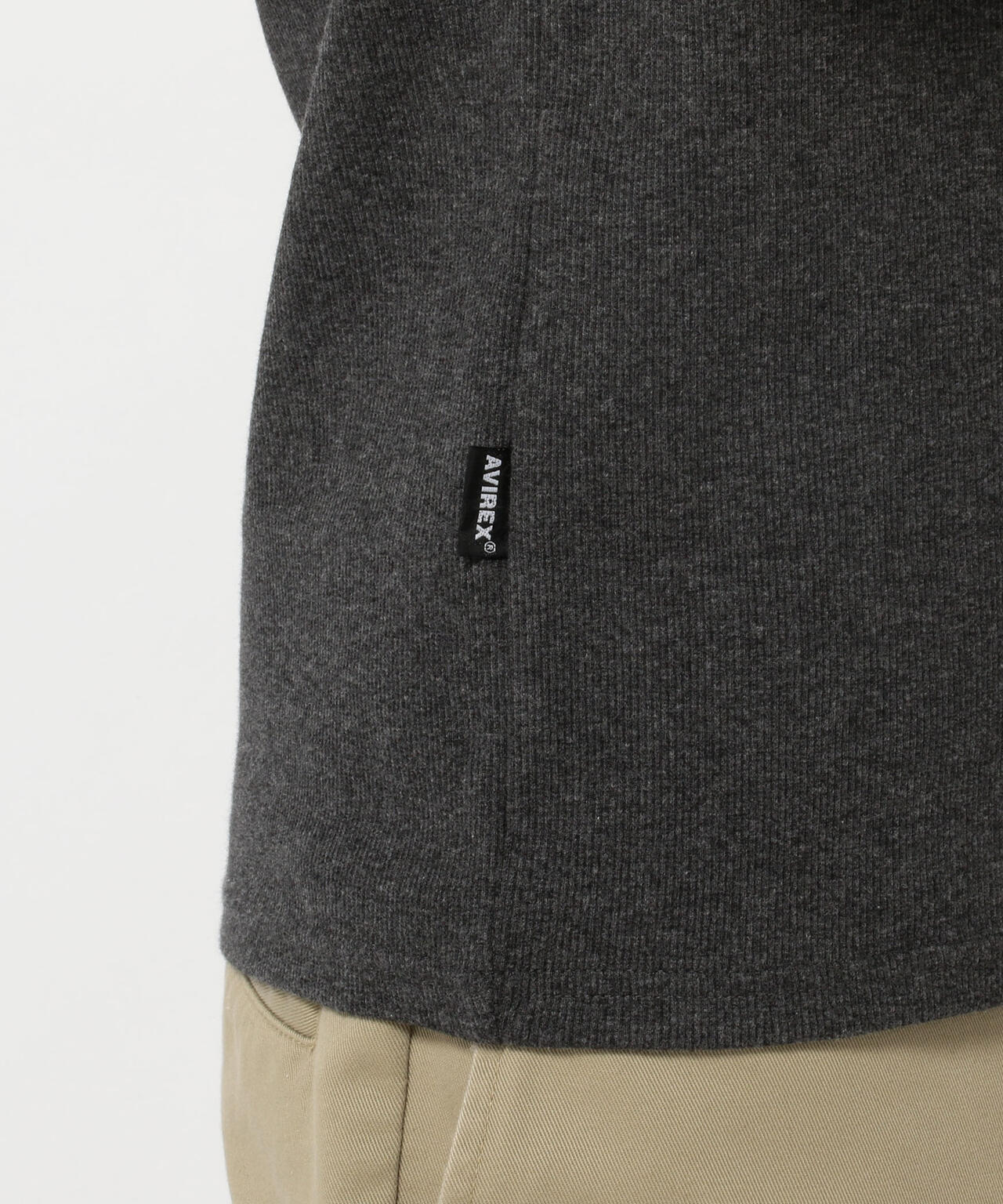 《DAILY/デイリー》HALF SLEEVE U-NECK T-SHIRT/デイリー 五分袖 Uネック Tシャツ/AVIREX