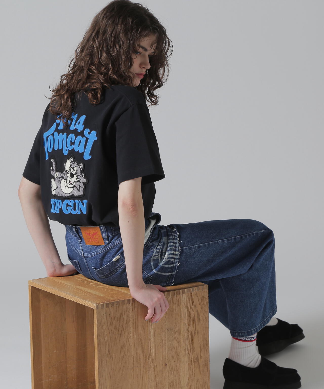 直営店限定》SAGARA TOM CAT S/S T-SHIRT/サガラトムキャット Tシャツ