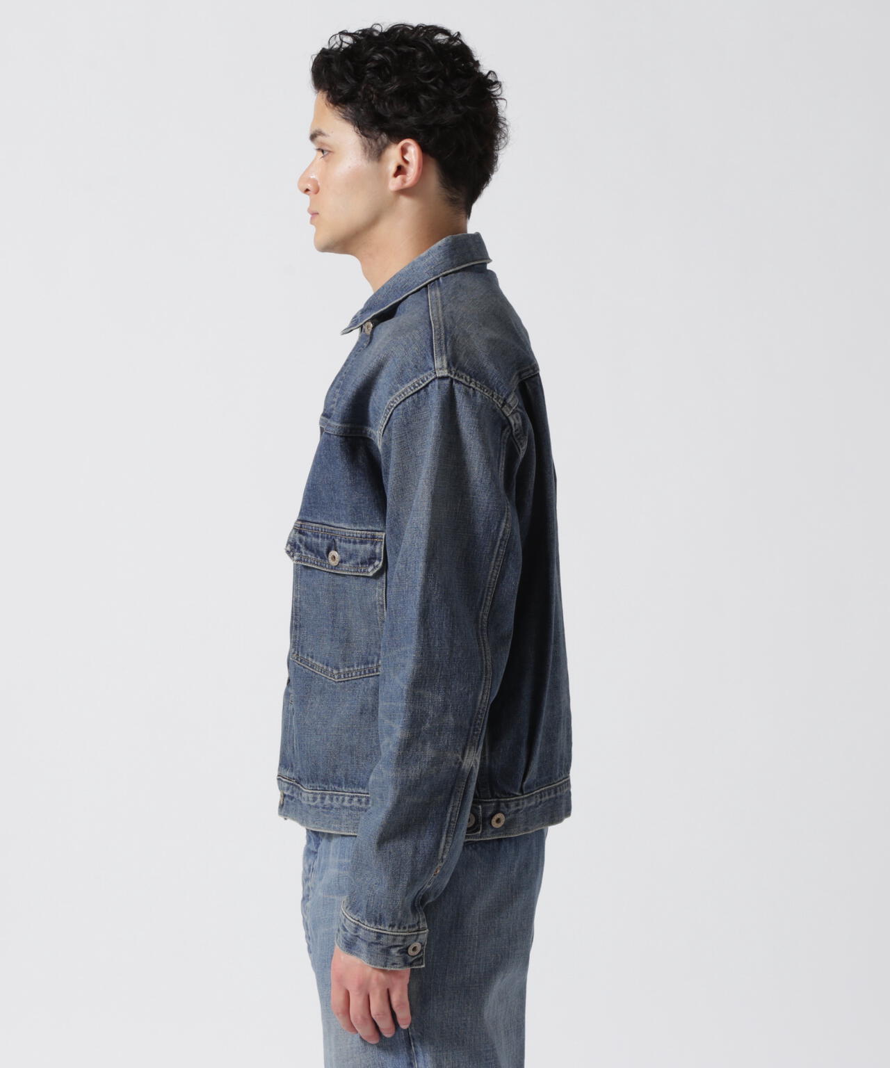 AVIREX TFQP セカンドデニム AVIREX デニムジャケット gジャン 「TFQP」DENIM JACKET TYPE