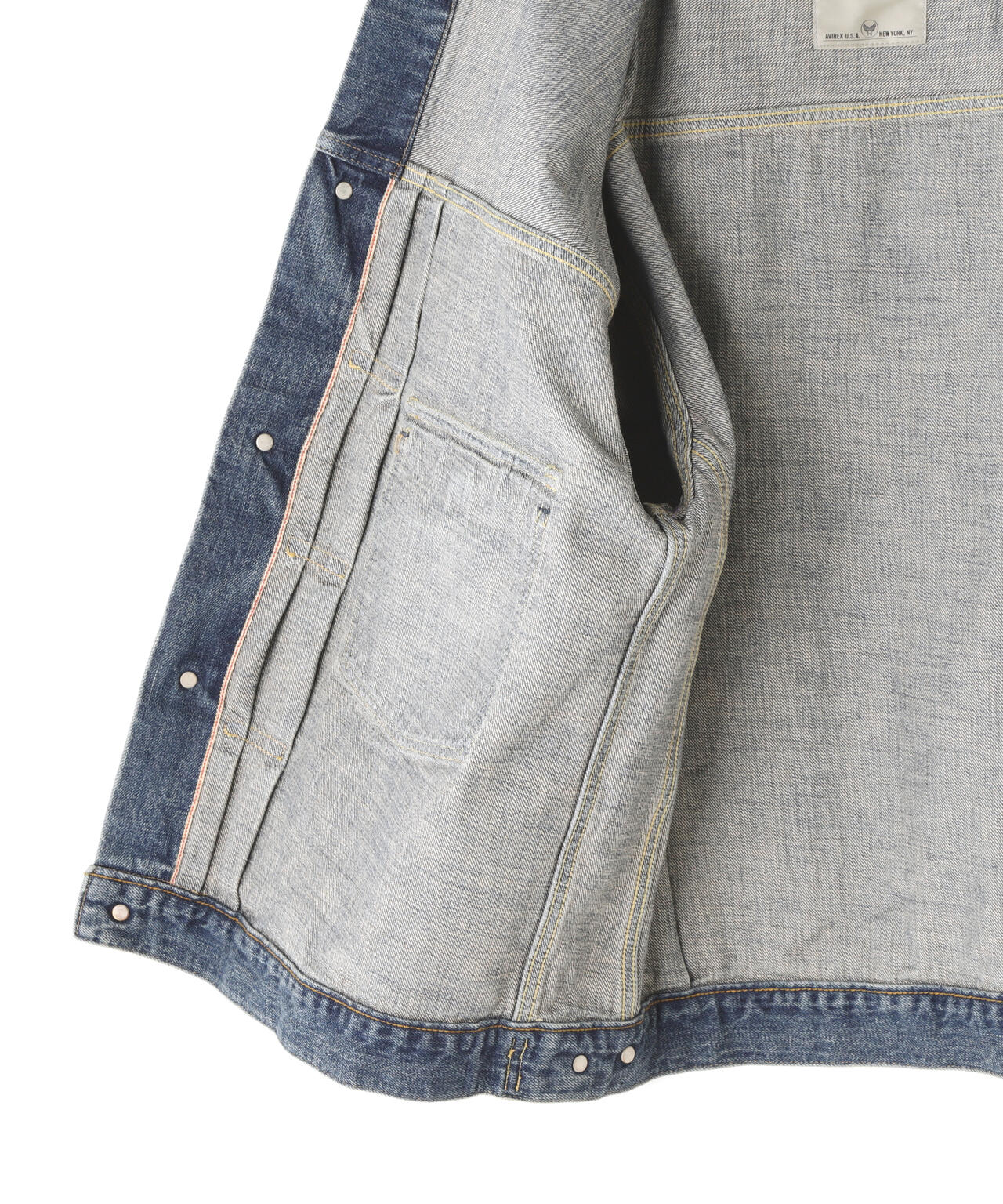TFQP》DENIM JKT USED WASH / デニムジャケット ユーズドウォッシュ