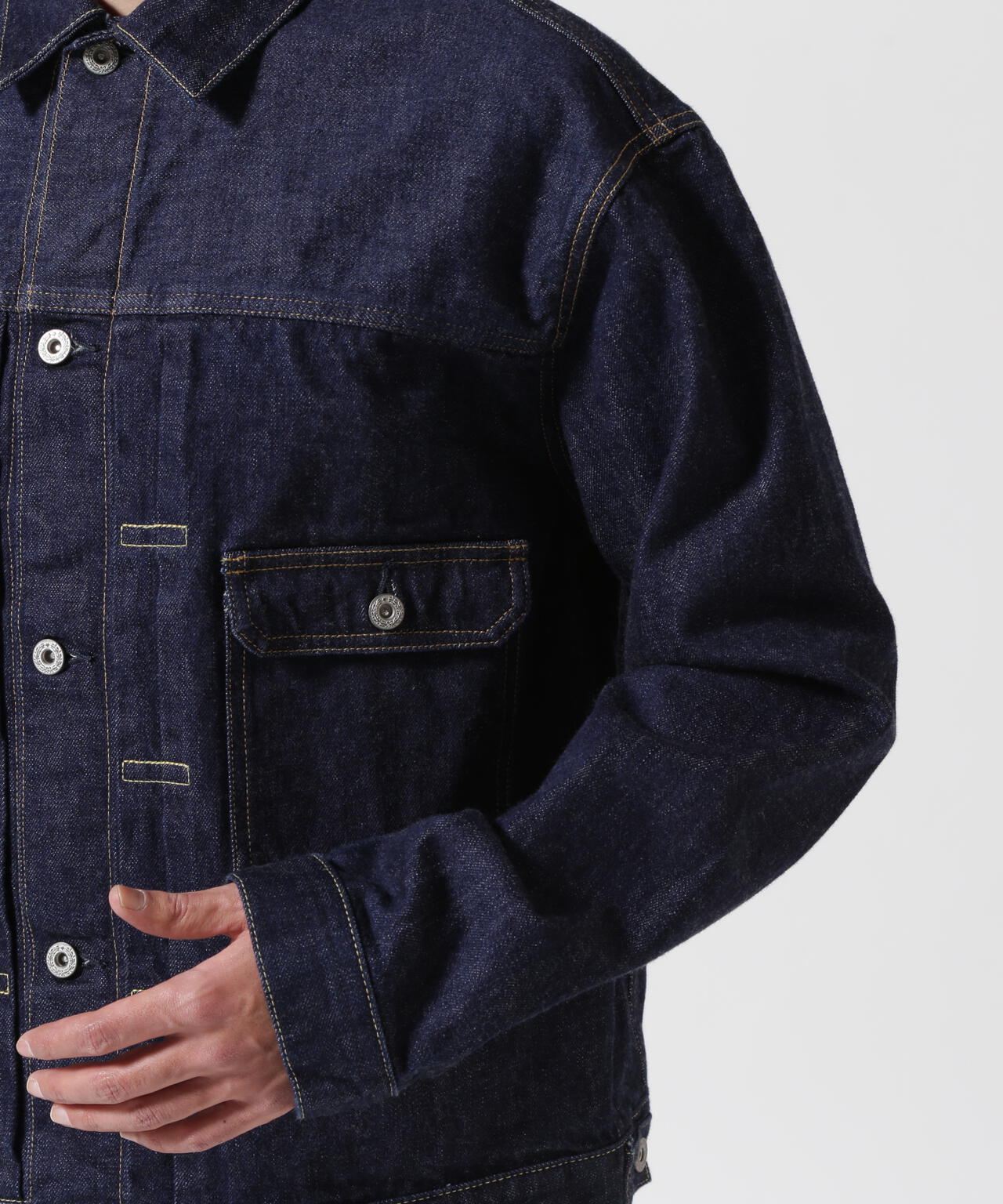 TFQP》DENIM JKT ONE WASH / デニムジャケット ワンウォッシュ