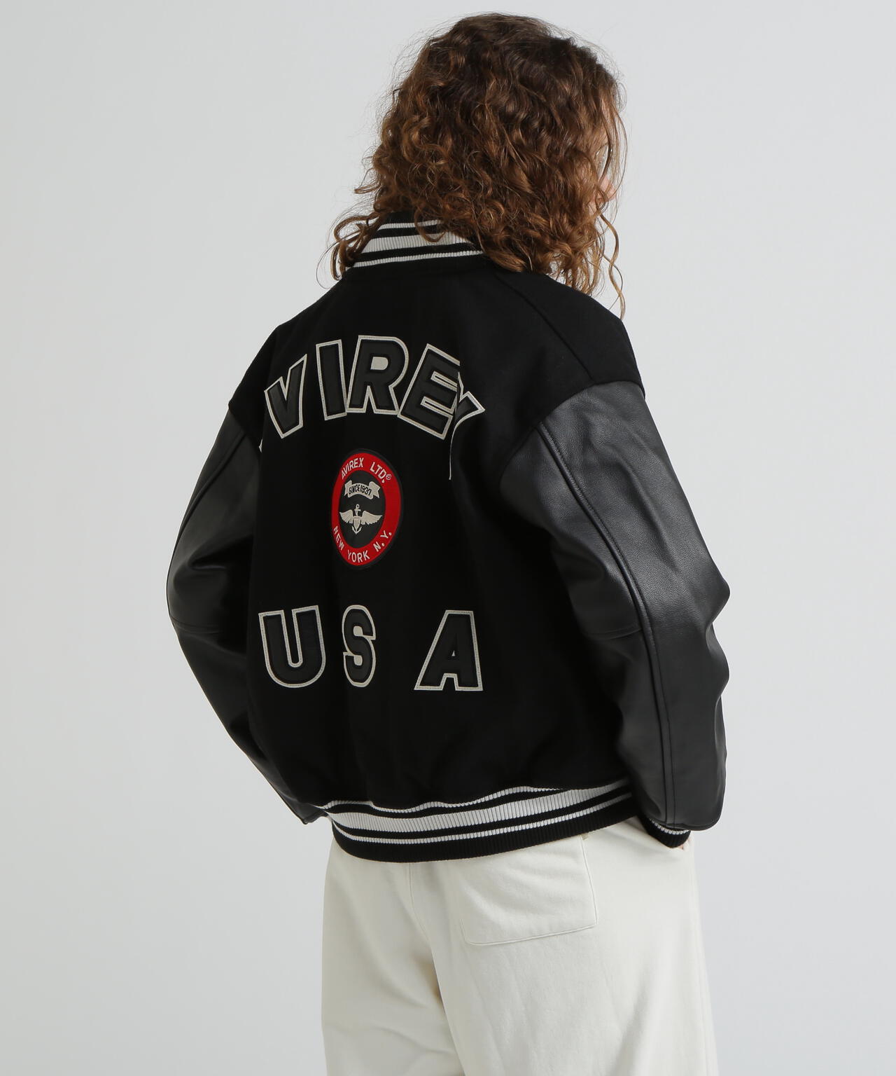 L-STADIUM JKT SIGNATURE LOGO/スタジアムジャケット シグネチャーロゴ