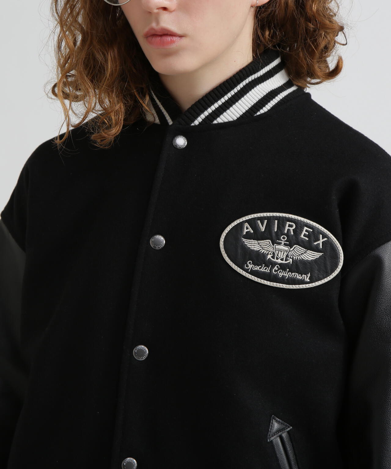 L-STADIUM JKT SIGNATURE LOGO/スタジアムジャケット シグネチャーロゴ