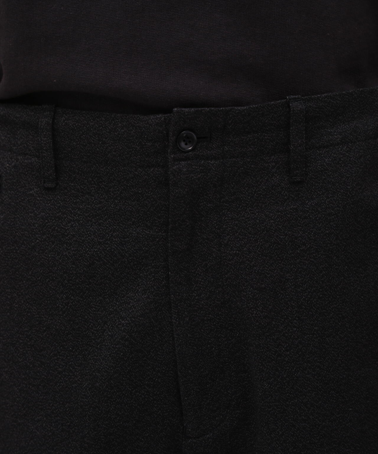 TFQP by HANDROOM》BLACK CHAMBRAY WORKPANTS 