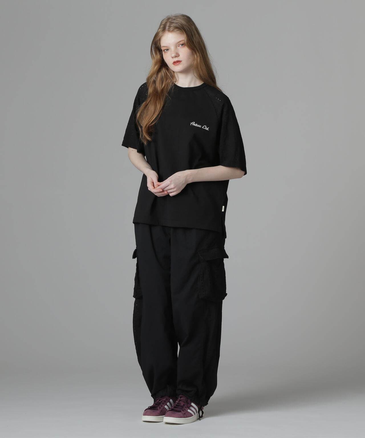 バックチャンネル　アビレックス　カーゴパンツ　ブラック STRETCH DOBBY 8-POCKET PANT / ストレッチ ドビー 8-ポケット