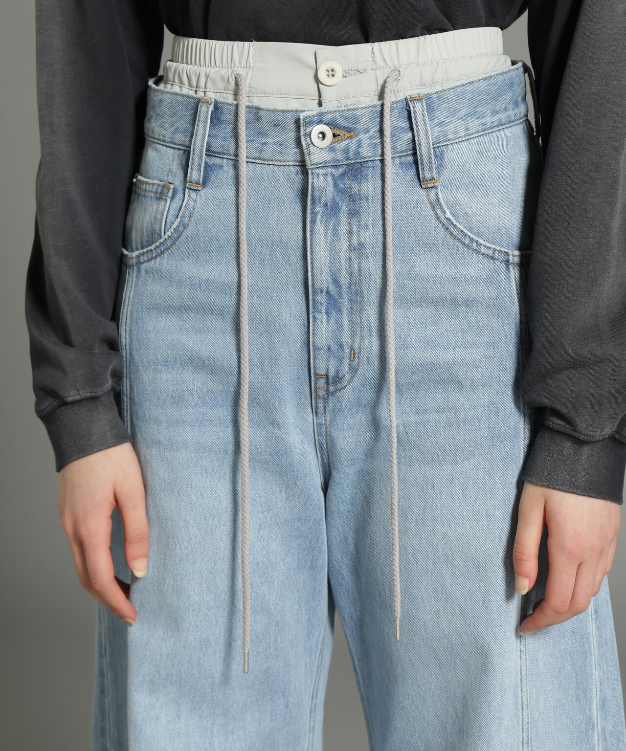 Belle LINE》W WAIST DENIM PANTS/ | AVIREX（アヴィレックス