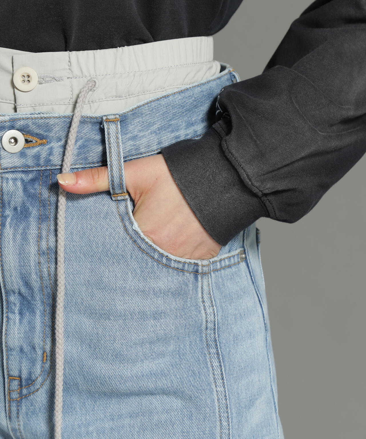 Belle LINE》W WAIST DENIM PANTS/ | AVIREX（アヴィレックス