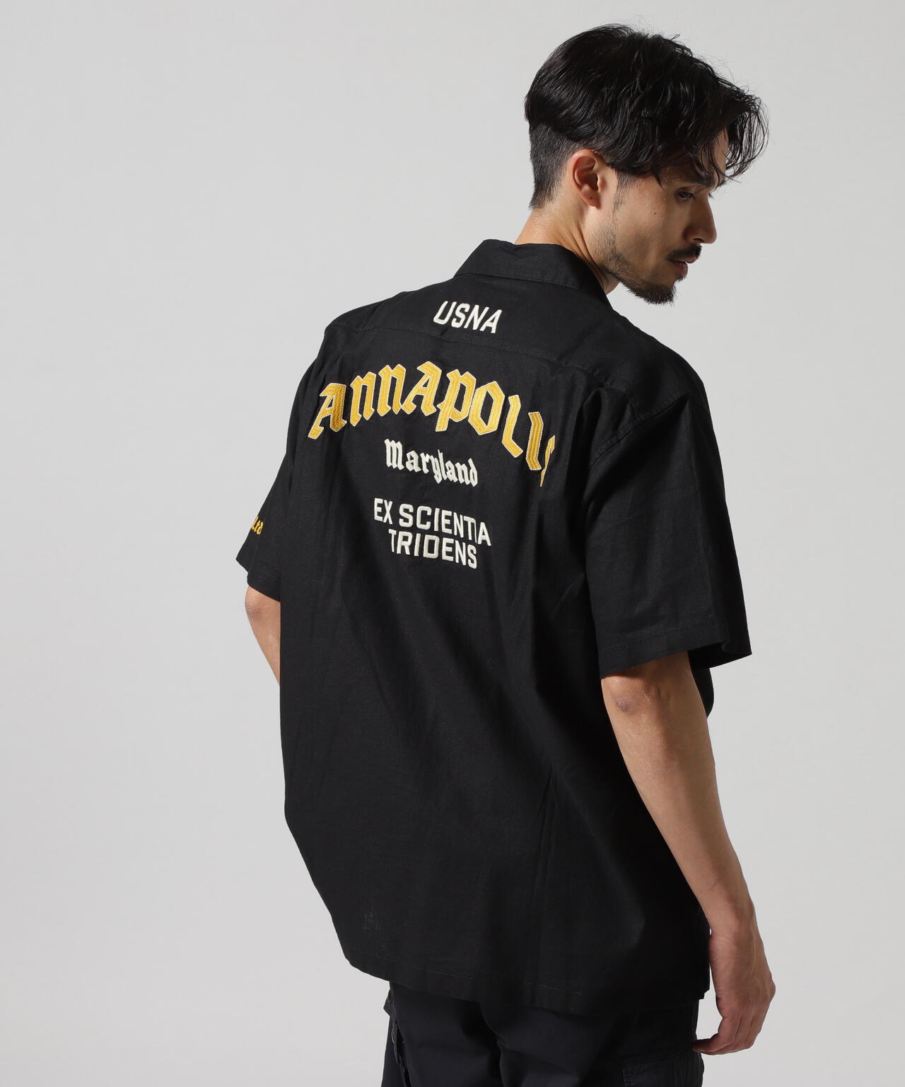 ANNAPOLIS WORK SHIRT / アナポリス 半袖ワークシャツ / AVIREX