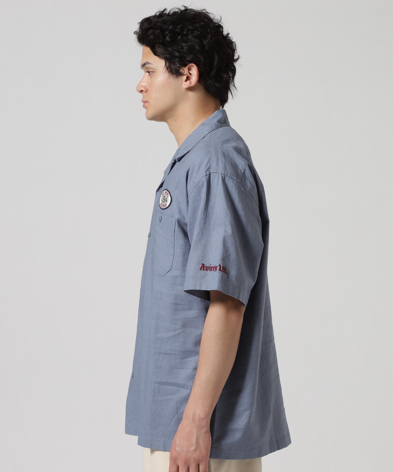 ANNAPOLIS WORK SHIRT / アナポリス 半袖ワークシャツ / AVIREX