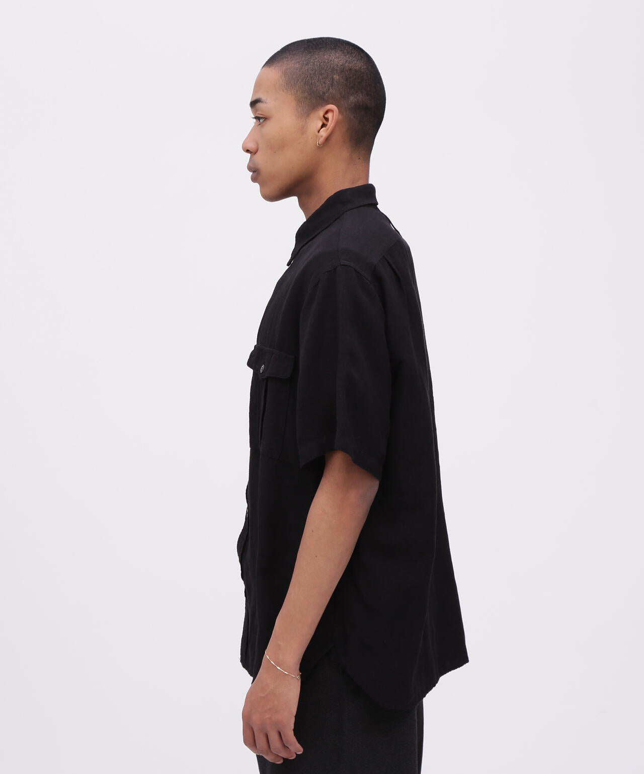 Adress golf 半袖シャツ ブラック XL Adress golf 半袖シャツ ブラック XL