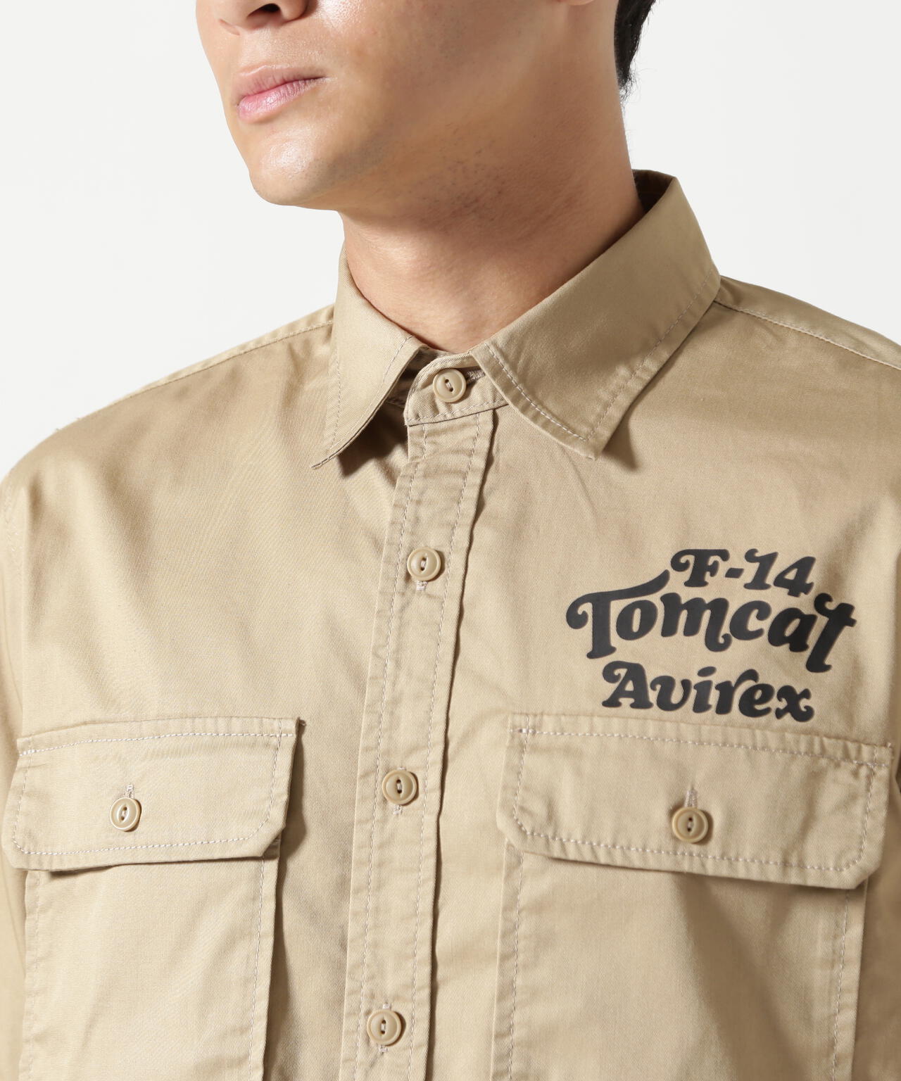 《WEB&DEPOT限定》TWILL TOMCAT SHIRT