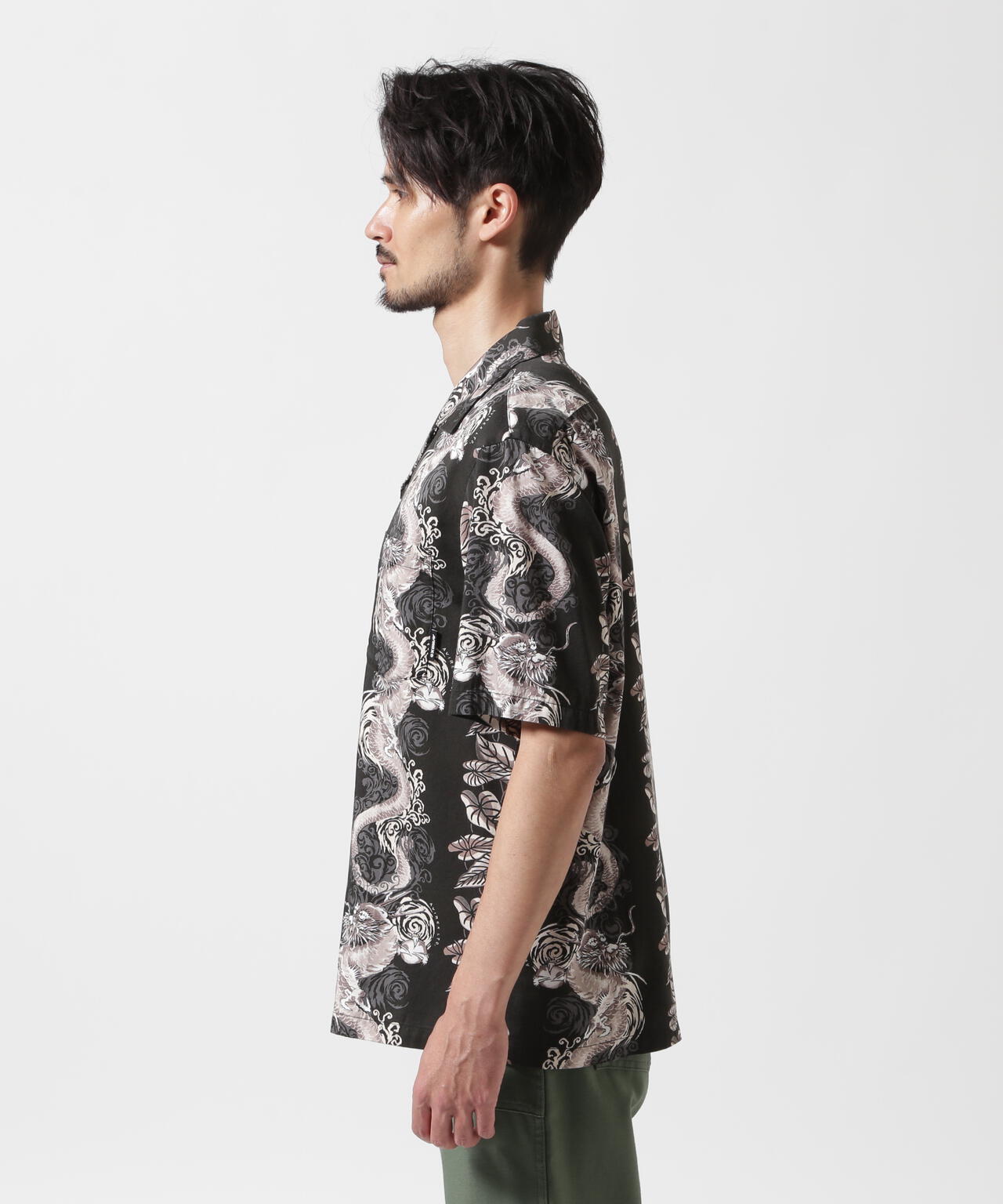 WEB&DEPOT限定》ALOHA SHIRT DRAGON RISE / アロハシャツ ドラゴン