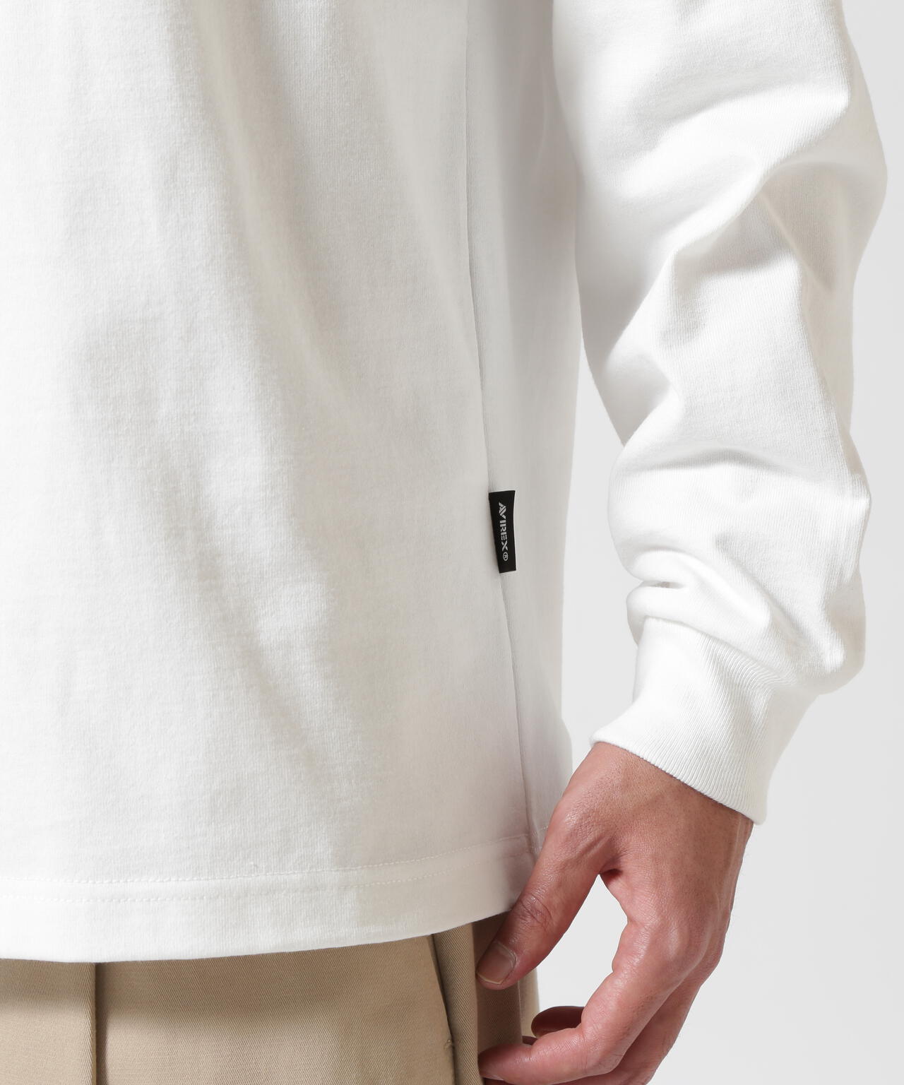 frey DOUBLE RIB TURTLE/WHITE　タグ付き DOUBLE DRAGON SOUVENIR T-SHIRT / ダブルドラゴン スーベニア 長袖T