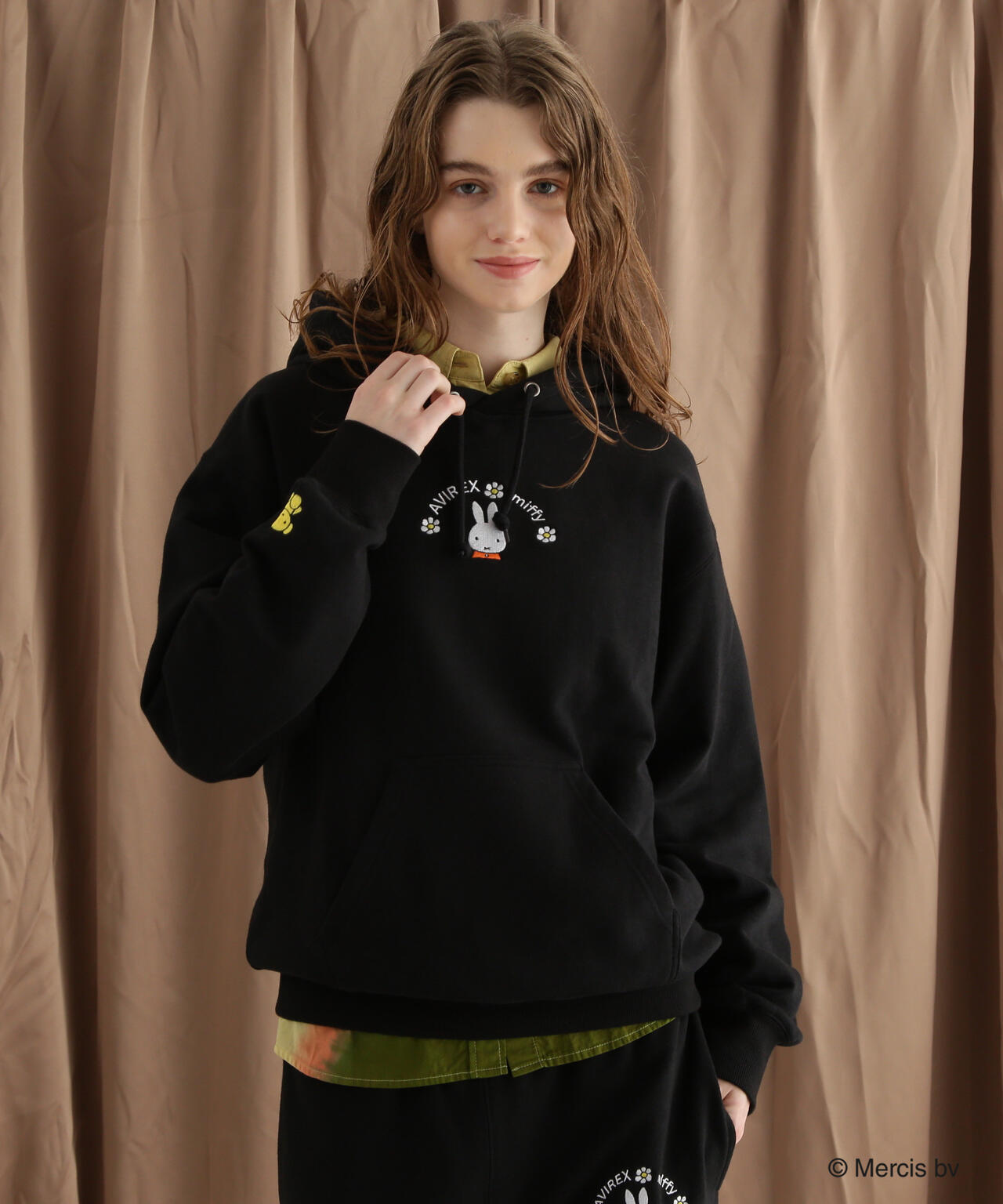 AVIREX×miffy》WEB限定 SWEAT PULLOVER PARKA/アヴィレックス