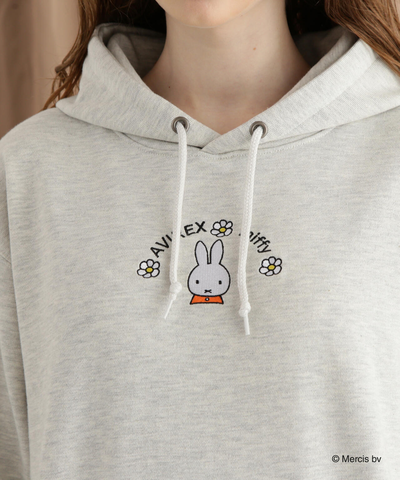 AVIREX×miffy》WEB限定 SWEAT PULLOVER PARKA/アヴィレックス