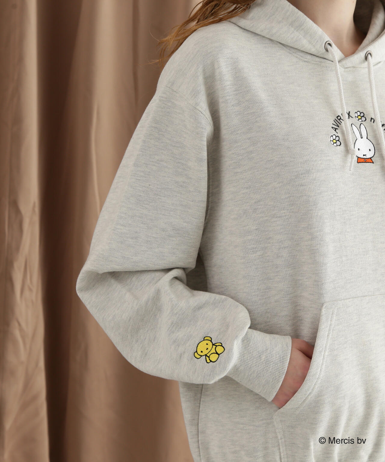 AVIREX×miffy》WEB限定 SWEAT PULLOVER PARKA/アヴィレックス