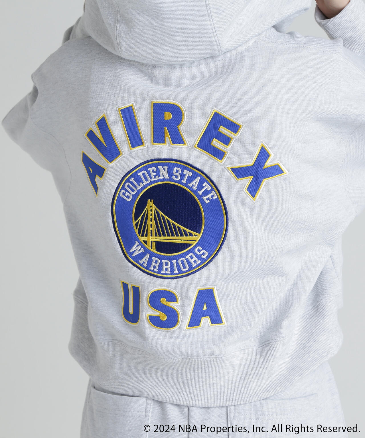 【既決USA】NBA★@完売胸元&袖【NBA】ロゴ入【NBA Men's Logo Graphic Quarter Zip Fleece Pullover】黒@XXL AVIREX × NBA》HOODIE&frasl;フーディー | AVIREX（アヴィレックス