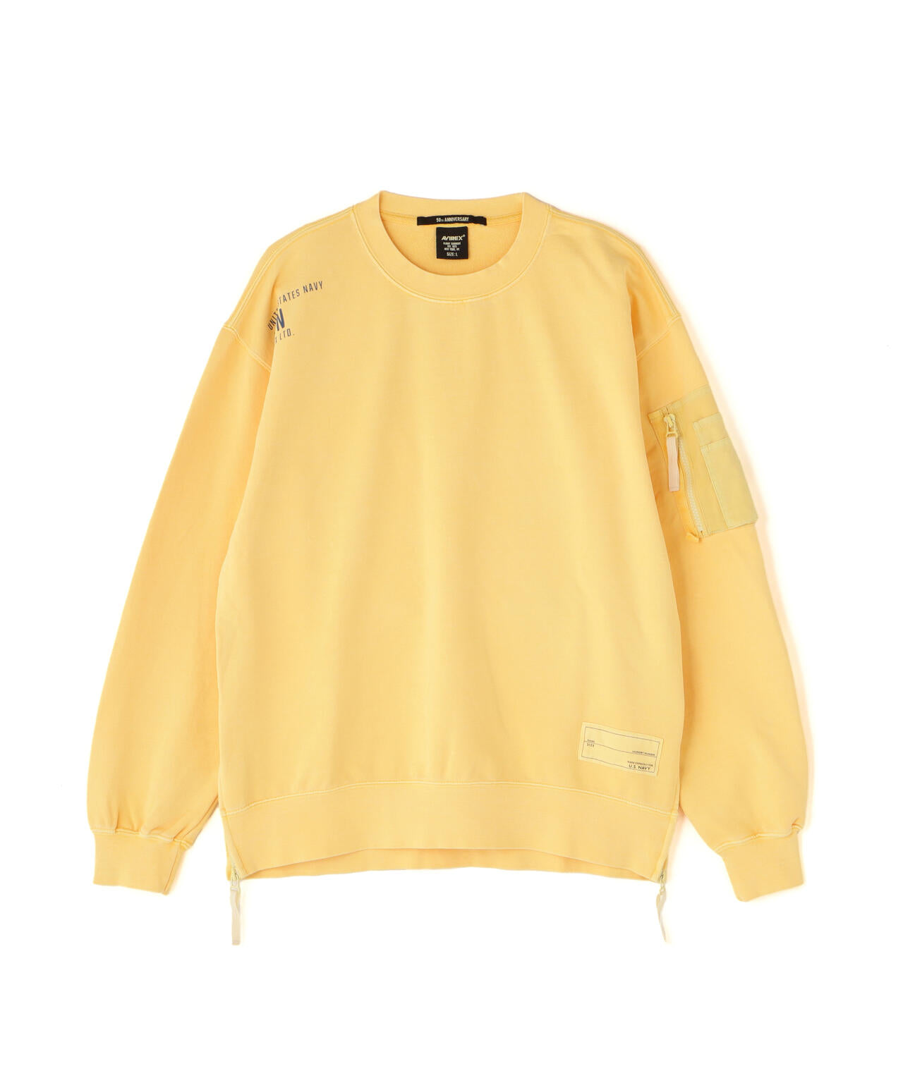 FADE WASH MIL. POCKET SWEAT / フェイドウォッシュ ミリタリー