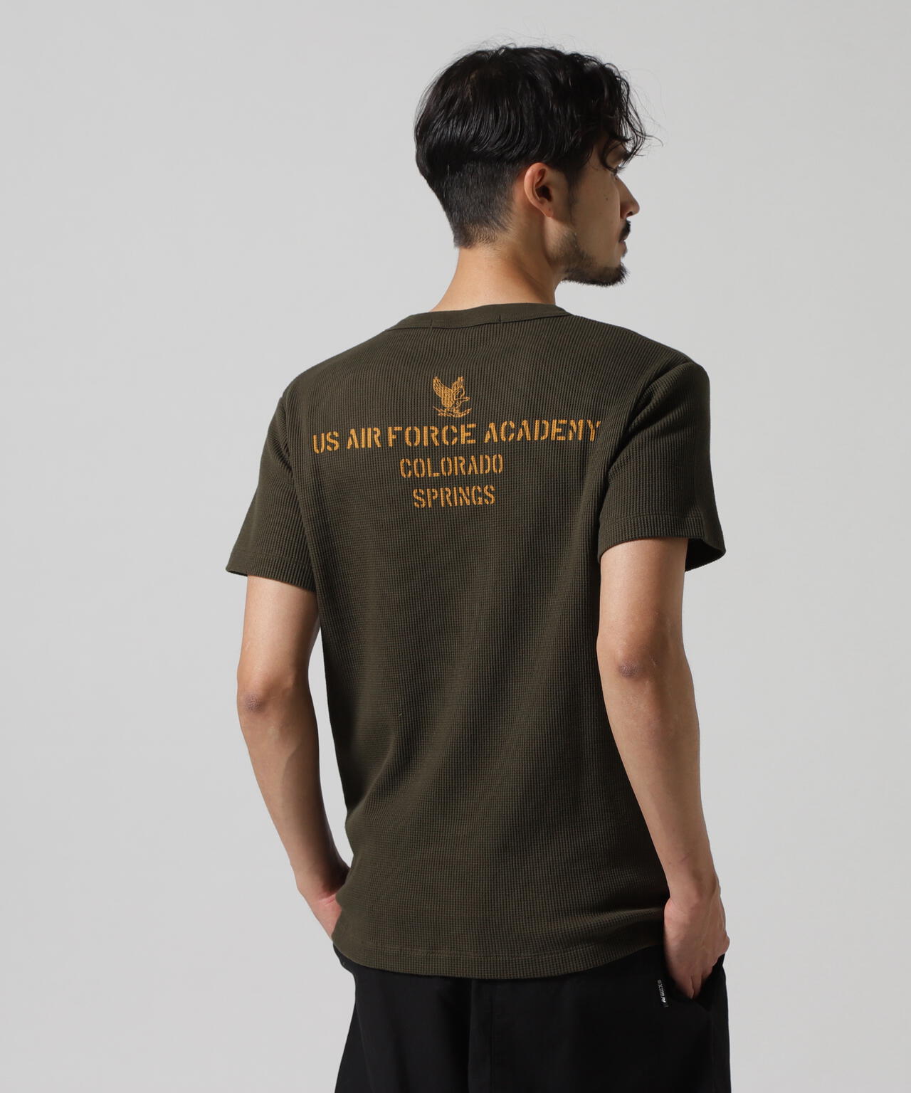 MINI WAFFLE T-SHIRT / ミニワッフル 半袖Tシャツ / AVIREX