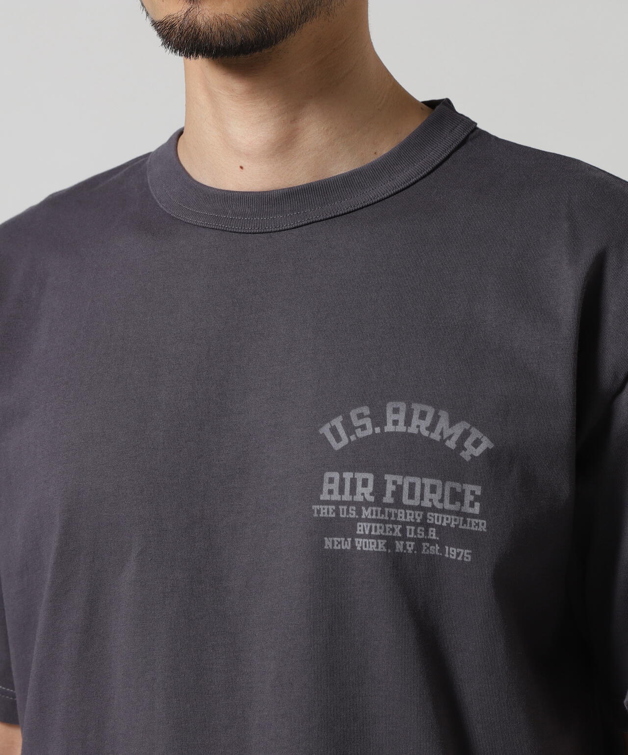 MIL. STENCIL T-SHIRT US ARMY AIR FORCE / ステンシル 半袖Tシャツ