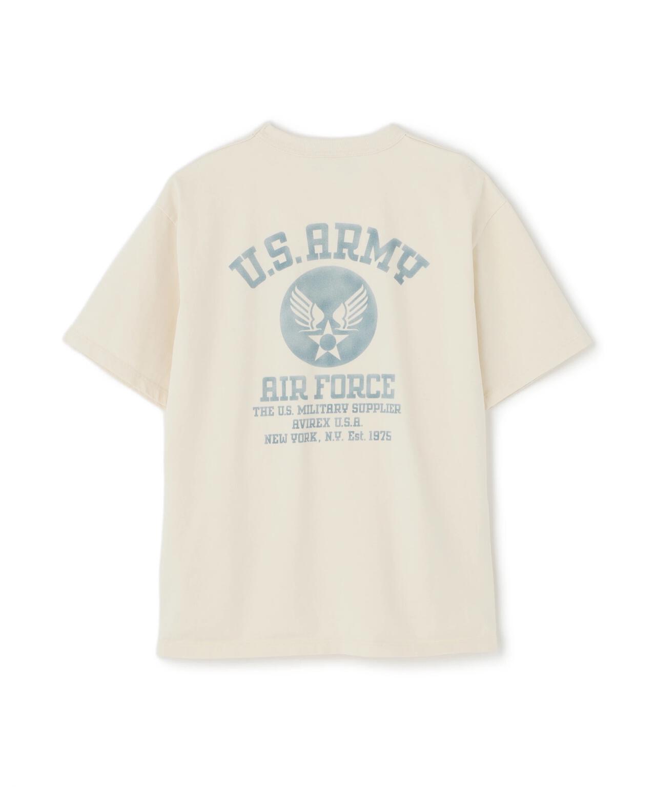 MIL. STENCIL T-SHIRT US ARMY AIR FORCE / ステンシル 半袖Tシャツ