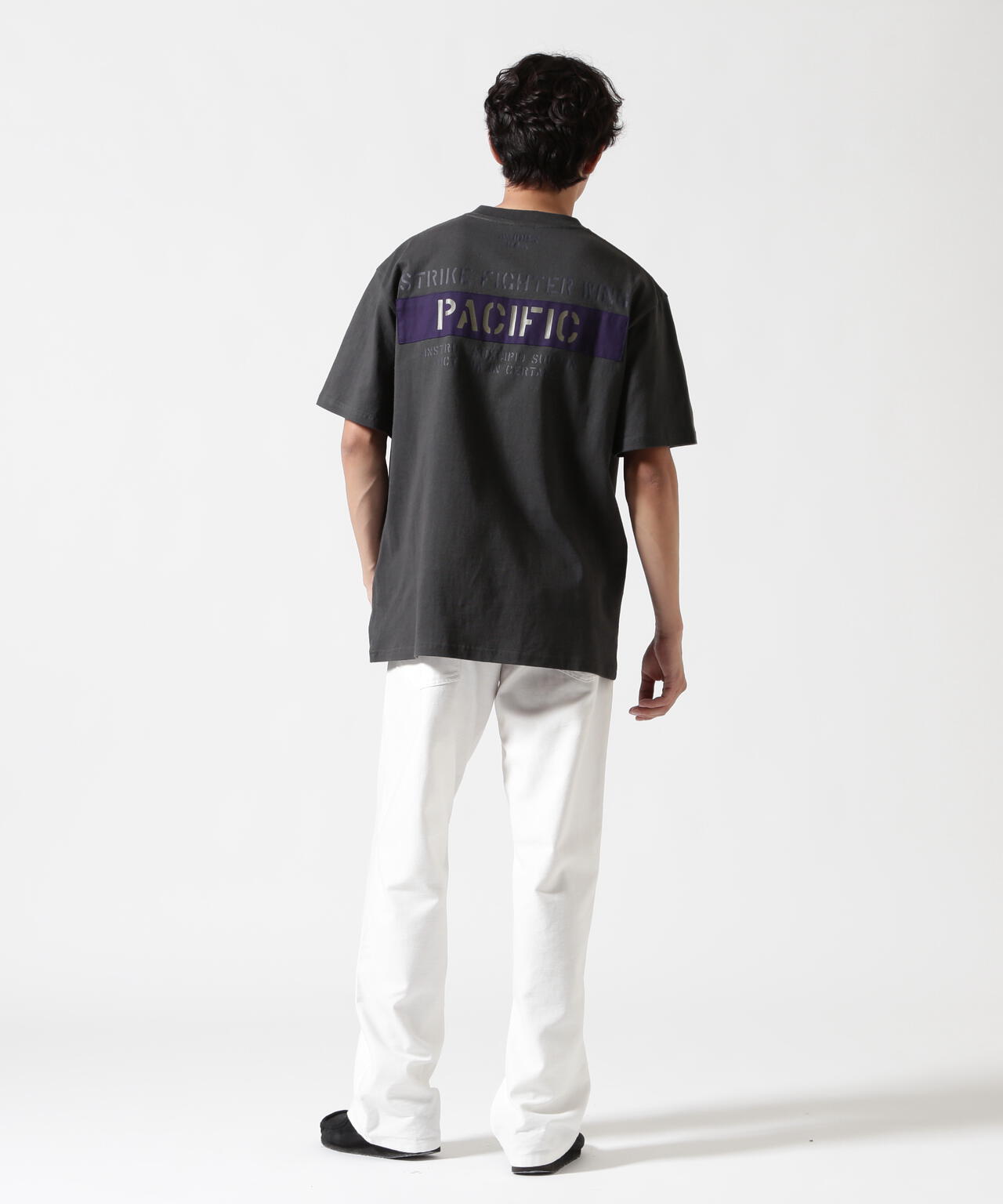 《WEB&DEPOT限定》SHEETING T-SHIRT "S.F.W"