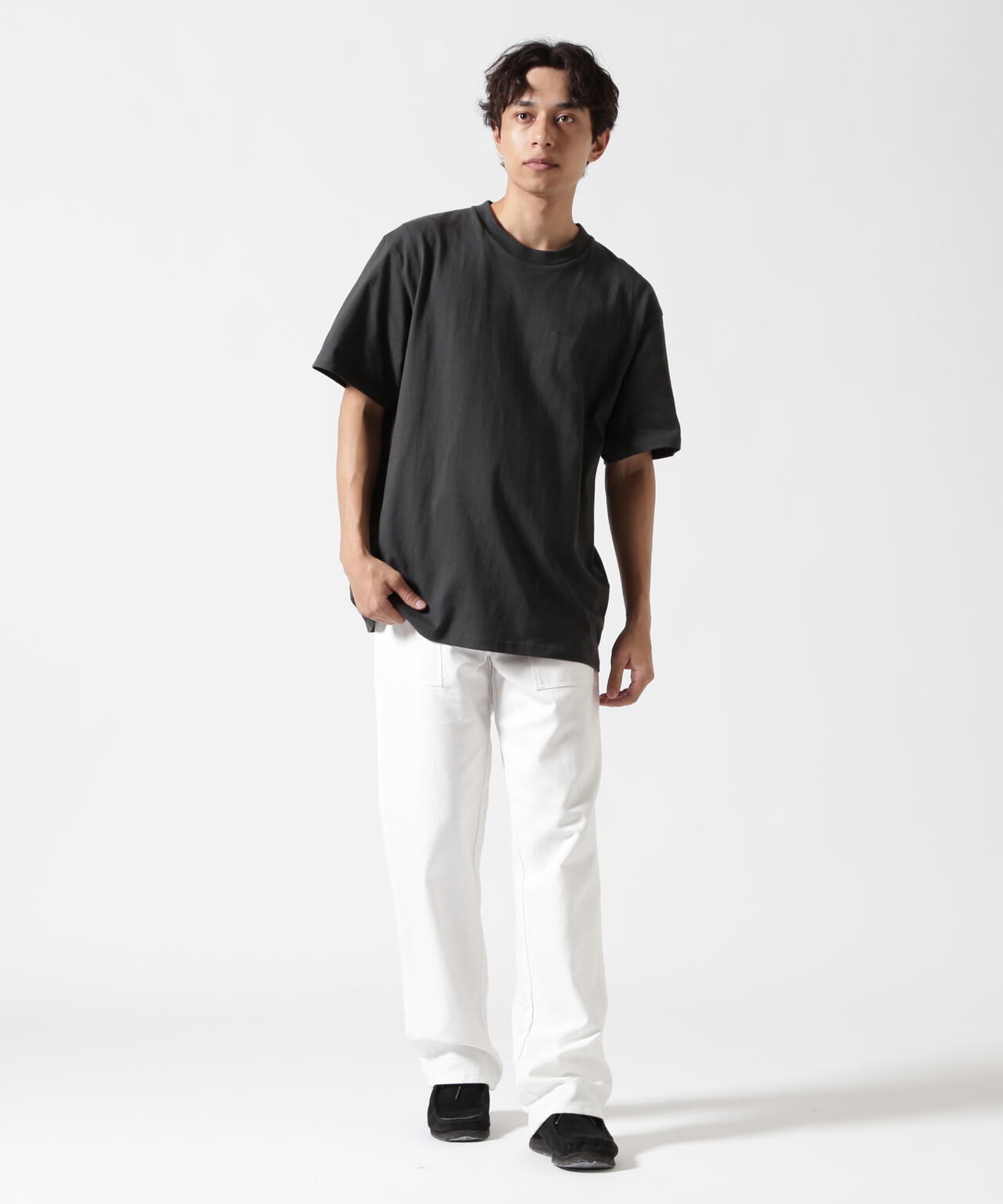 WEB&DEPOT限定》SHEETING T-SHIRT 