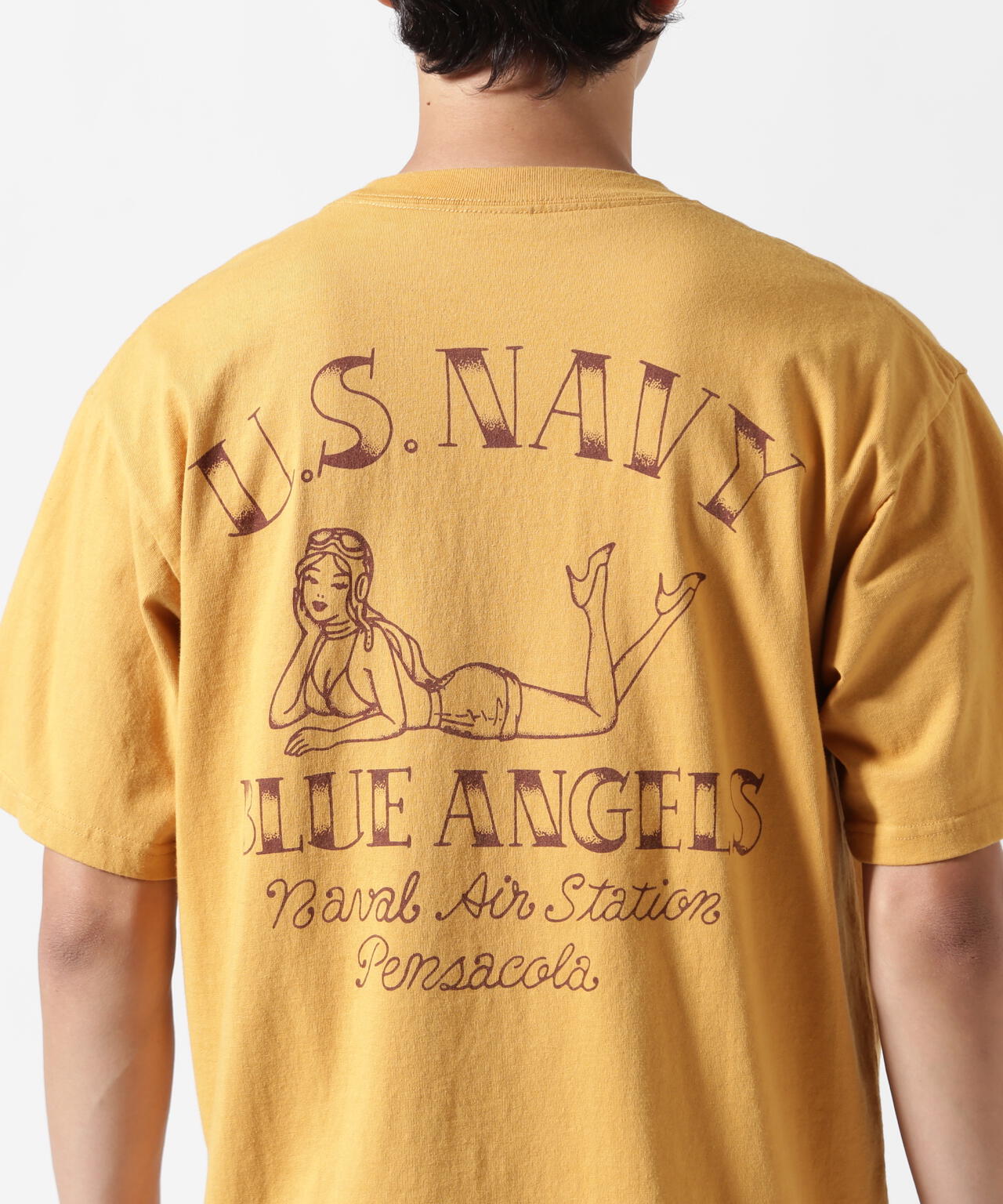 《WEB&DEPOT限定》PINUP GIRL T-SHIRT "BLUE ANGELS"
