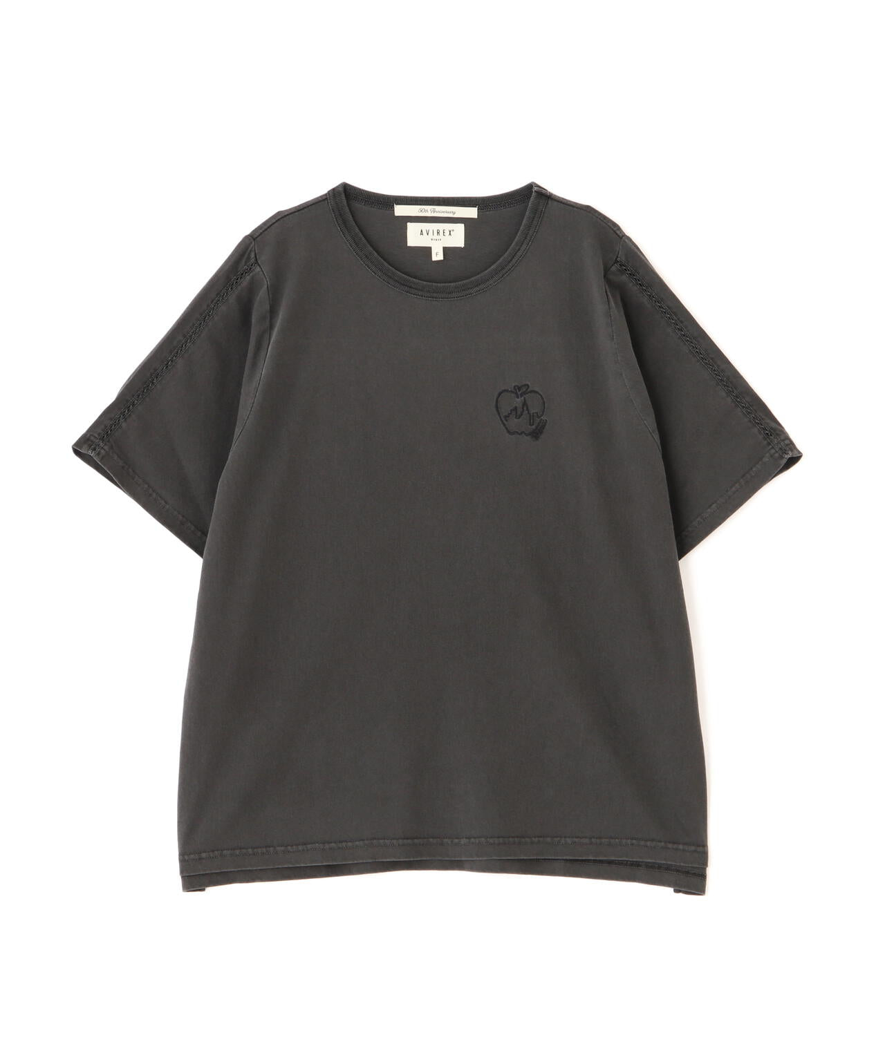 《直営店限定》LACE DETAILS EMBROIDERY T-SHIRT/レースディテール刺繍Tシャツ