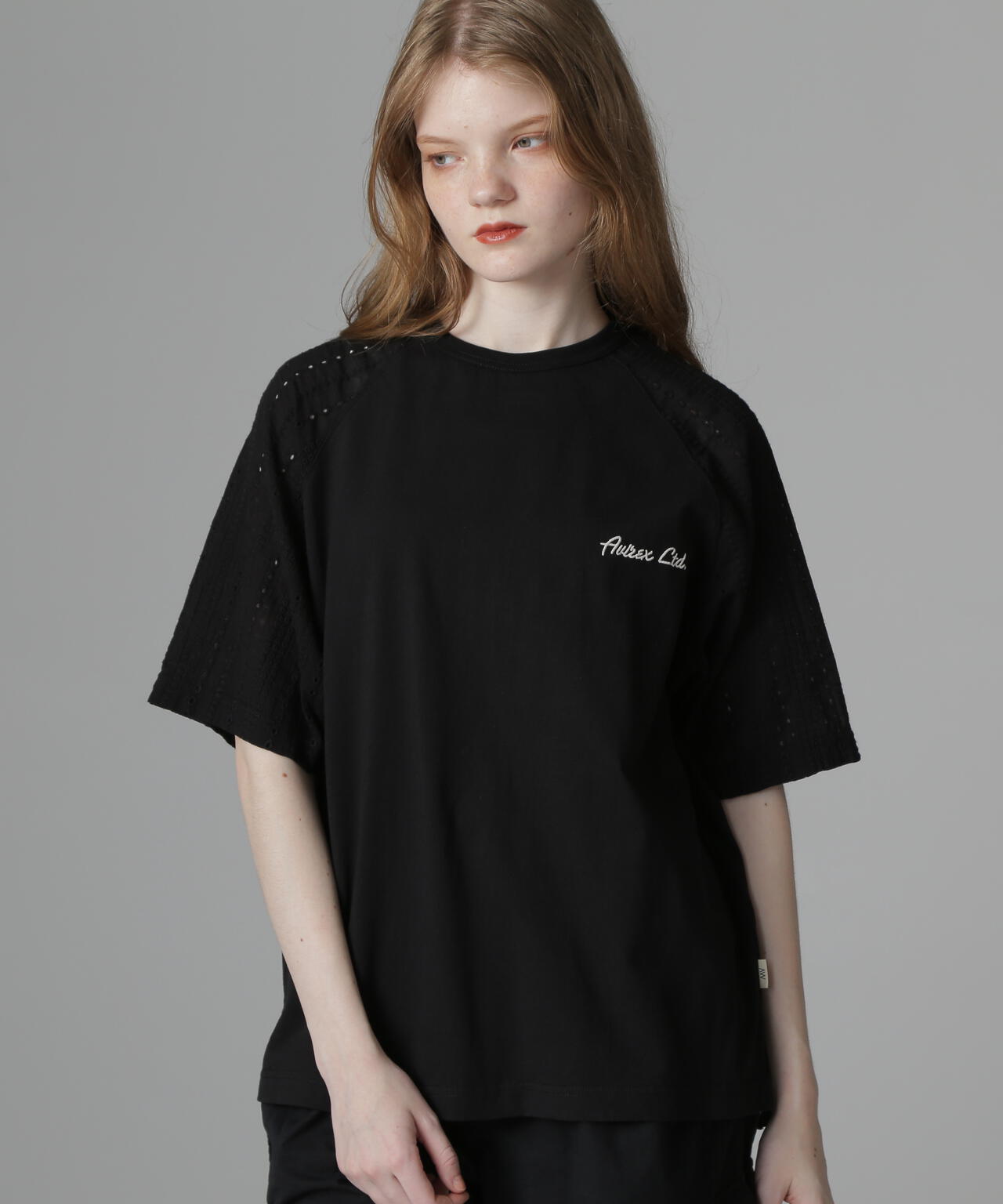 WEB LIMITED Belle LINE》LACE NUMBERING T-SHIRT/レースナンバリングT