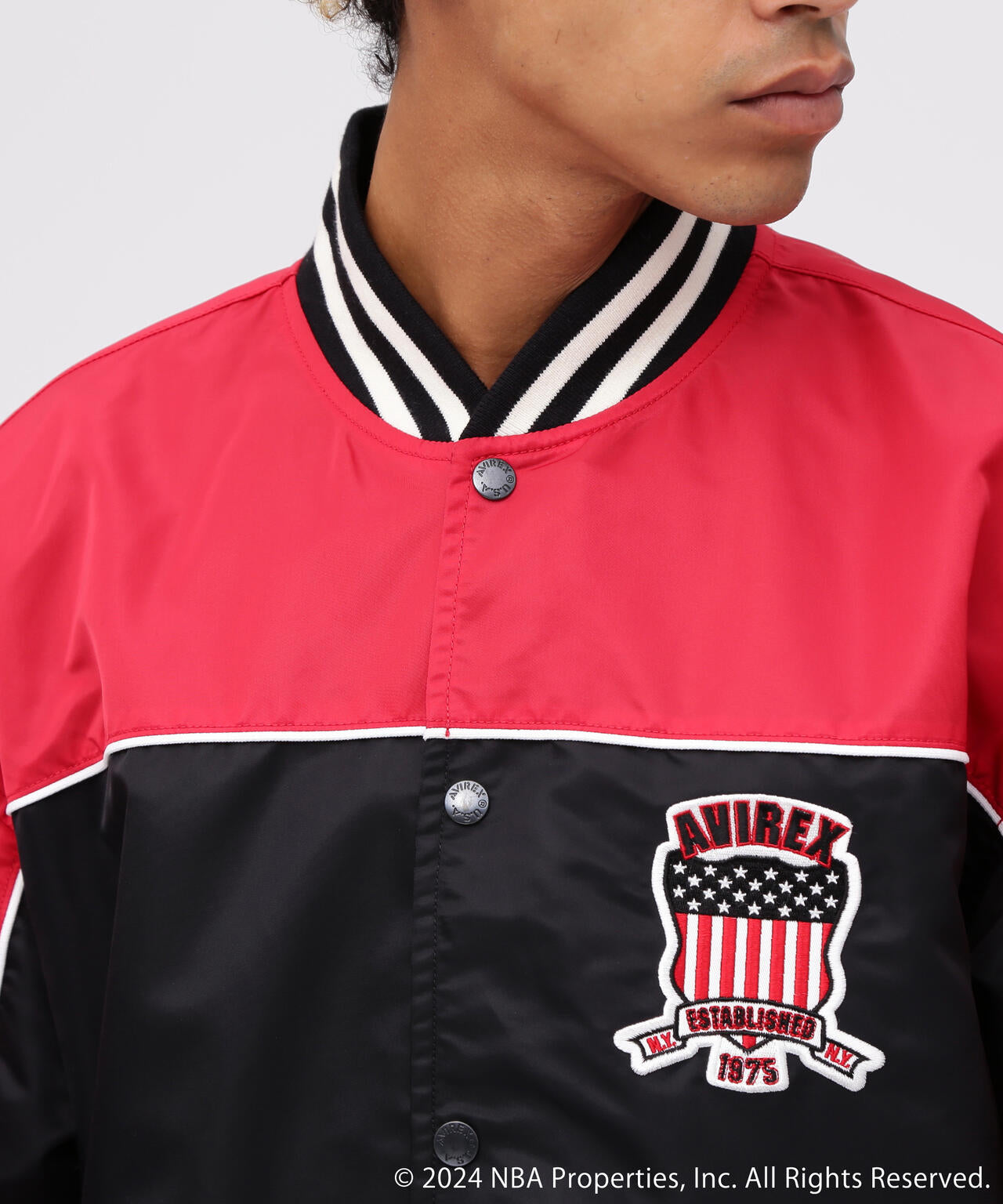 AVIREX × NBA》NYLON JACKET / ナイロンジャケット