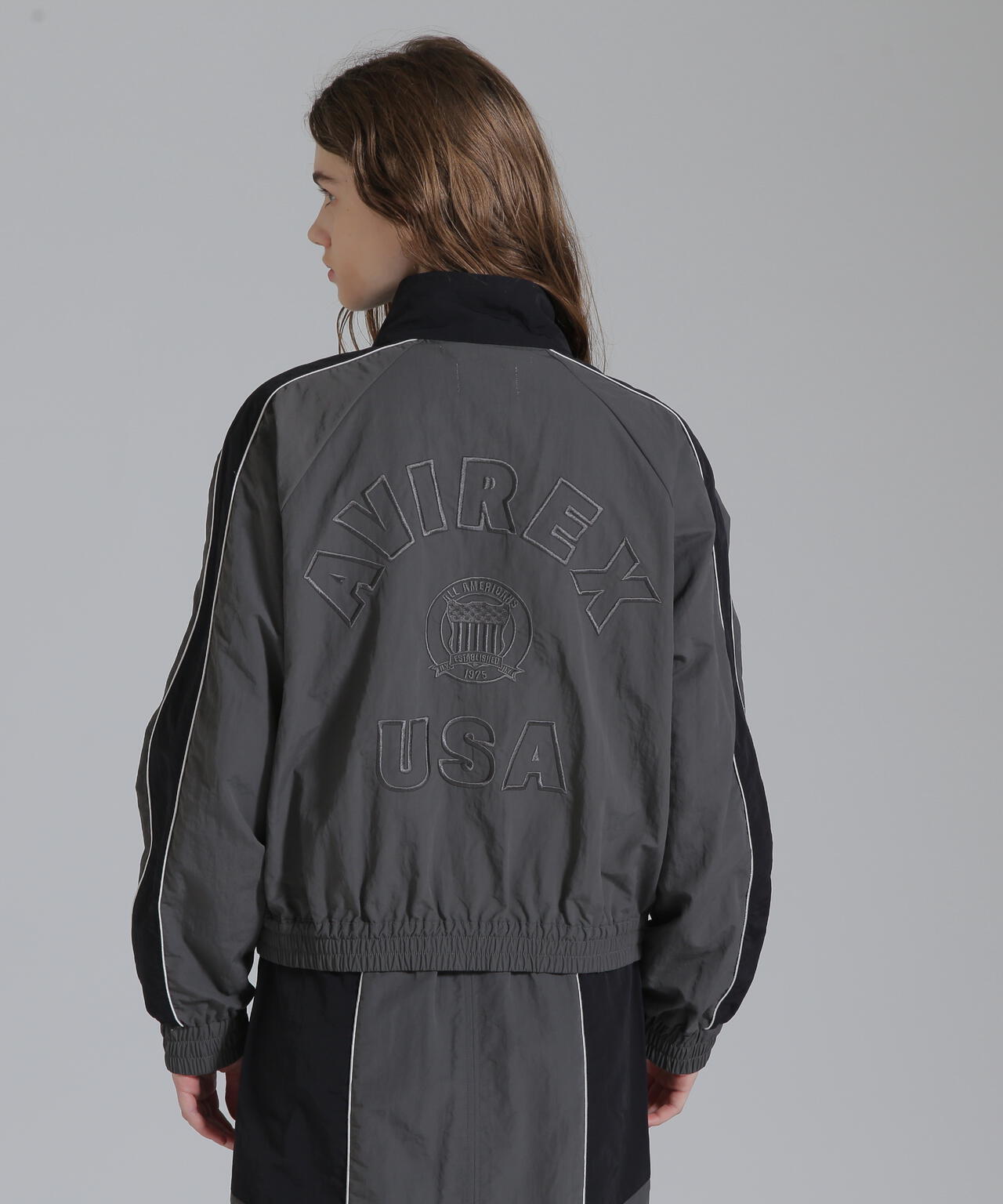 ナイロンカラースキームジャケット　AVIREX NYLON COLOR SCHEME JACKET/ナイロンカラースキームジャケット