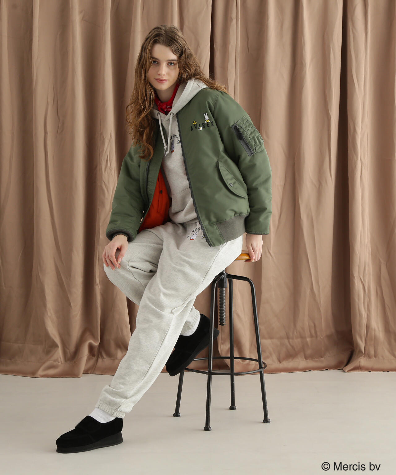 『みう』【美品】AVIREX　MA-1 AVIREX×miffy》WEB限定MA-1/アヴィレックス×ミッフィー MA-1 | AVIREX