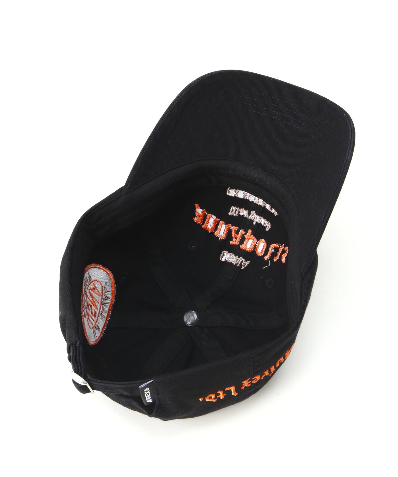 USNavy 刺繍ロゴ ブラックキャップ US NAVY LOGO CAP / ロゴ キャップ / AVIREX / アヴィレックス